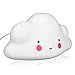 Produktbild Navaris LED Nachtlicht Wolken Design - 2m USB-Kabel & Batterie - süße Nachttisch Lampe für Kinder Babys - Mini Cloud Light Kinderzimmer in Weiß