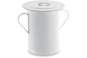 SICIGNANO CASALINGHI INGROSSO CASALINGHI ARREDO GIARDINO HOTELLERIE Vasone Comodo Diametro cm.28x32h con Coperchio articolo sanitario