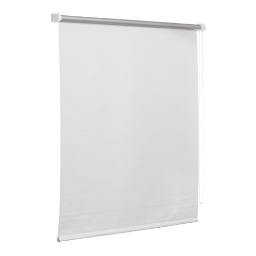 Verdunkelungsrollo weiss: 160×220 (Breite X Höhe) / Thermorollo Verdunklungsrollo Seitenzugrollo Rollo inkl. Montagezubehör / weitere Größen 80 / 100 / 120 / 140 / 160 x 160 oder 220 cm - 6