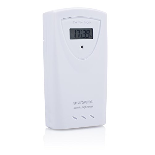 Smartwares kabelose 868 Mhz Wetterstation SHS-54000-EU mit Display und Thermo-/Hygro, Wind- und Regensensor; HomeWizard kompatibel - 23