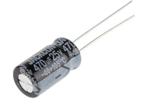 MIRAGEDESONDES Miragedesonde 5 x Elektrolytkondensator, chemisch, 470 uF, 25 V, 10 x 15 mm