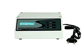 SYSPRO Stabilizer for LED/LCD & Set Topbox Upto 42 Inch 100% Copper with 2 Years Warranty and Tabletop Stabilizer (Range 165-270 V)