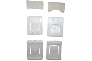 RNR SPARES Golf MK1 and Golf Mk2 Seat Runner Guide Clips Set of 6 1979 to 1991