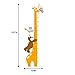YESURPRISE New PVC Home Art Decor Mural Creative Giraffe Growth chart wall sticker for kid's bedroom cartoon animals Height Chart Nursery Removable Studyroom Sofa Wallpaper Paper House Kids Boys Girls Room Decorative DIY Decoration