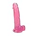 Produktbild Sayla Sexy Spielzeug für Damen TPE Realistic Dildo - 8-Zoll-realistischer Penis mit Saugnapf