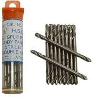 SG Tool Aid SGT15210 10 Pieces 1/8 Inch Stubby Body Panel HSS Double End Drill Bits by SG Tool Aid