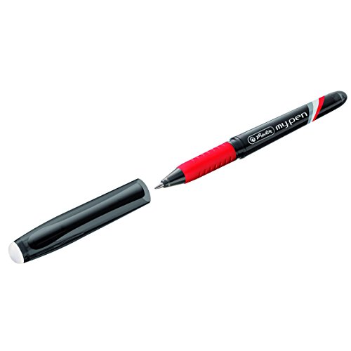Herlitz 50002887 Radierbarer Tintenroller, my pen inklusive 2 Minen, schwarz - 5