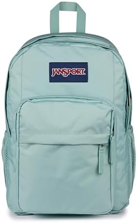 JANSPORT Big Day Pack Zaino capiente con scomparto per laptop da 15 pollici, 43.5 x 19 x 32.5 cm, Faded Sage, Verde