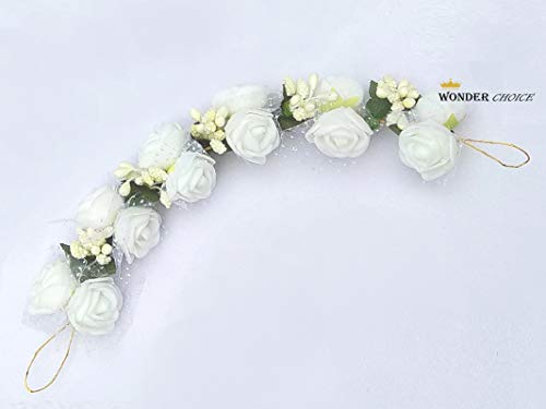 Buy Wonder Choice Multi Colour Artificial Flower Hair Gajra For