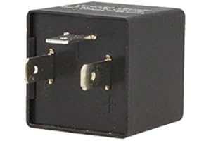 CARALL Flasher LED Lampeggiatore Rele Relay Frequenza Regolabile 3 Pin 12V CF14 per Frecce LED Auto Europea Americano