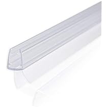 IMPTS Duschdichtung Für Glastür – 100 Cm Transparent, Für 5/6 Mm Glas, Ersatzdichtung
