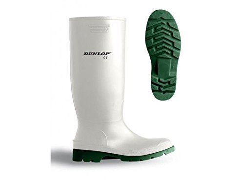 Dunlop Pricemastor Gummistiefel Arbeitsstiefel weiß ohne Stahlkappe 380 BV