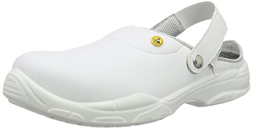 Preisvergleich Produktbild Maxguard Wallis W112 Clog Weiß ESD