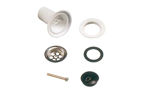 Plastisan - Valvula fregadero con inserto metalico/a 30 blanco