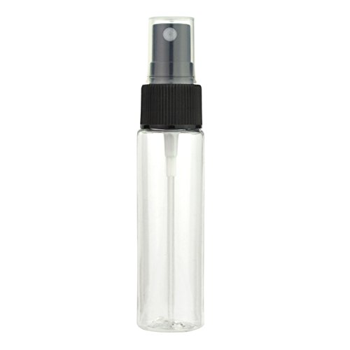 Jmkcoz 12 Satz Sprühflaschen Spielraum Flaschen leer durchsichtigem Kunststoff feinen Nebel Spray-Flaschen 30ml für Reinigung, Reise, Ätherische Öle, Parfüm + 1pc Mikrofaser Reinigungstuch - 2