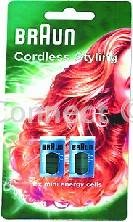 Braun Replacement Energy Cells (Pack of 2) (Braun, Consumable) Green small gas cartridge