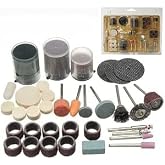 Caselka 105 Par&ccedil;a Taşlama Zımpara Dremel Grav&uuml;r Oyma Aksesuar Set