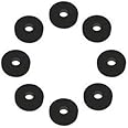 NEW! Acousti Anti Vibration Silicone Washers Black 8 Pack