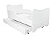 Produktbild Alcube | Kinderbett Pure Dream weiß | 160 x 80 cm | mit Rausfallschutz, Lattenrost und Matratze | mit Bettkasten| MDF beschichtet