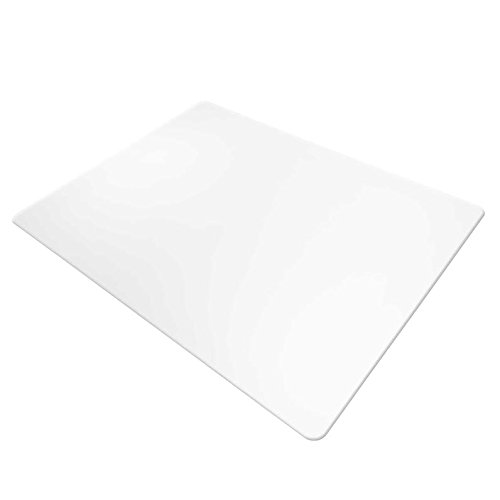 Preisvergleich Produktbild Office Marshal Bodenschutzmatte für harte Böden, rechteckig, kein Recyclingmaterial, Bisphenol A (BPA) -frei / 90x90cm