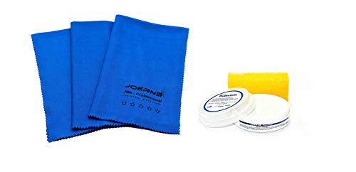 JM joerns jm4 Microfibra paños Aprox. 40 x 50 cm, Incluye 3 Paños con 1 Lata joerns para Piedra (300 g
