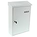 Produktbild BURG-WÄCHTER, Briefkasten mit aufklappbarem Regendach, A4 Einwurf-Format, Verzinkter Stahl, Smart 4832 W, Weiß