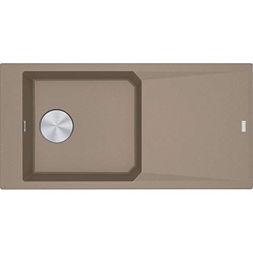 Preisvergleich Produktbild FRANKE FX FXG 611-100 Einbauspüle / Fraganit / Cashmere / Reversibel / Druckknopf / 60 cm
