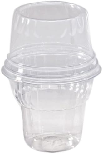 Classic Dessert Dome Lid for Classic Dessert Cup Containers, Clear (1000-Count)