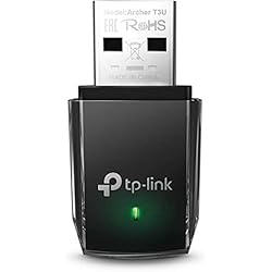 TP-LINK Archer t3u Adaptador USB Tarjeta de Red, Wireless Dual-Band 1300mbps, GHz & GHz, Mini tamaño