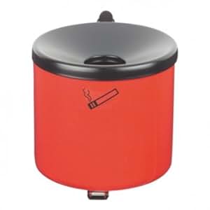 Größe : S DUOER home Standaschenbecher Außenwandascher Zylinder