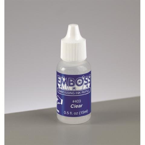Embossingmedium Nachfüllfarbe 15 ml transparent Verkaufseinheit 1 Stück