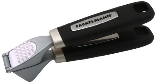Fackelmann 24956 Knoblauchpresse Feel 18 cm, Zink