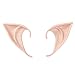 Produktbild Uartar Delicate Fairy Ears Pointed Prosthetic Ear Soft Pixie Ear, Suitable for Cosplay and Halloween Party, Set of 2,Kurze gefälschte Ohren natürliche Farbe #02