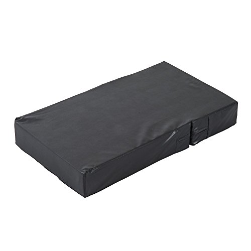 Pawhut-D06-Bed-Mat-009BK-Foldable-Pet-Stairs-for-Cats-Dogs--Black