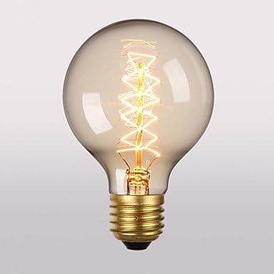 GDS AC110/220V ST64 Retro Pull Tip Water Creative Personality Tungsten Filament Bulb 1pcs , 110v