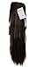 PRETTYSHOP 24" & 100g Hair Piece Clip In Pony Tail Extension Very LONG & SEXY Straight Heat-Resisting Diverse Colors (brown 6B HC3a)