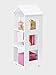 Produktbild Kitzen Nordic Style Home Kreative Kleine Haus Boden Bücherregal Massivholz Regale Kinderzimmer Dekoration 120 * 47 * 40 cm, Weiß Gute Qualität