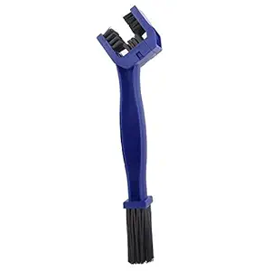 Ramanta Bike Motorcycle Cycle Chain Cleaner Brush Compatible for Bullet 350, Blue