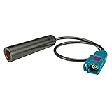 ermöglich Anschluss einer Antenne mit DIN Stecker an ein Autoradio mit Fakra Antennenanschluss. z.B. beim Einbau eines modernen Autoradios in ältere Fahrzeuge