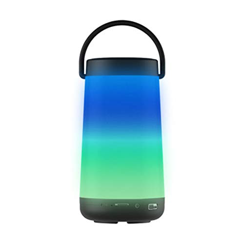 Preisvergleich Produktbild ALWAYZZ Bluetooth Lautsprecher Beleuchtung Musik drahtlose freisprecheinrichtung unterstützung tf Karte aux energienbank für Schlafzimmer Party Outdoor Camp für xiaomi Huawei,Blau