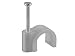Produktbild Kabelschelle, grau, max. Kabeldurchmesser 10mm, 100 Stück