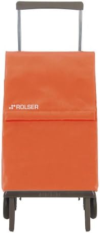 Rolser Plegamatic MF 2 Wheel Foldable Shopping Trolley - Orange