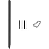 Samsung Galaxy Tab S10 Lite 10.9" Uyumlu Spen Stylus Tablet Kalemi Yedek U&ccedil; Seti Siyah