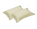 Produktbild Fadenzahl 1000 Luxuriöse Ägyptische 100% Satin Baumwolle Oxford edge Kissenbezüge von TTO cremefarben