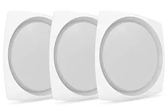 Corvi LED Ceiling Light - 20 Watts- Flat 8Q (White - Pack of 3)