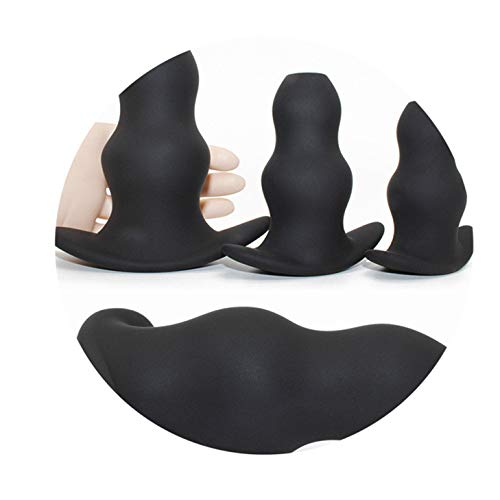 Silicone Anal Plug Hollow Butt Plug Enema Anal Beads Anal