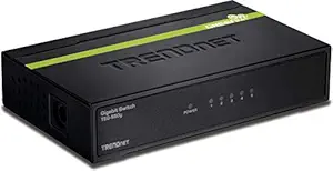 TRENDnet TEG-S50G Unmanaged Auto Negotiation Desktop Metal Housing Switch