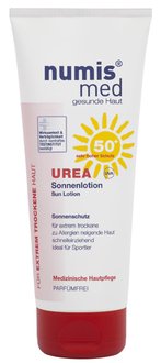 numis med Sonnenlotion / Sonnenmilch – Creme / sonnenschutz mit UREA LSF 50+ / 200ml - 2