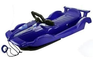 Alpen Race AlpenGaudi Schlitten Lenkbob Alpenrace 100 cm Blau Bob Wintergaudi