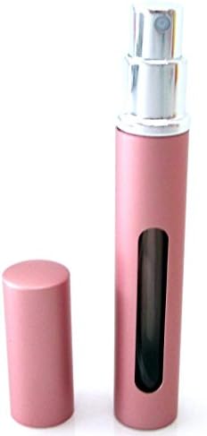 Perfume Aftershave 6ml Atomiser Atomizer Bottle- Travel Refillable Spray (Pink)